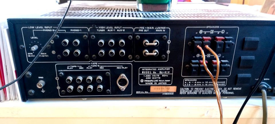 HIfi Hitachi Intigate Stero Amplifier HA 610 in Ebensfeld