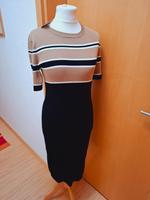 Neu m. Etikett, Hallhuber Strickkleid in beige/ schwarz,ca Gr 40 Bayern - Dorfen Vorschau