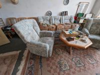 Couch mit Schlaffunktion zwei Sessel und Tisch Berlin - Reinickendorf Vorschau