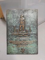 Bronze Tafel Bergbau Rheinpreussen Aktiengesellschaft 25 Jahre Nordrhein-Westfalen - Alpen Vorschau