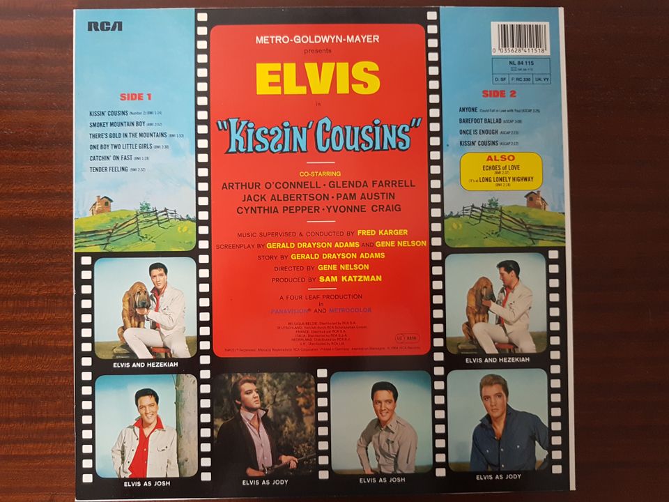 LP Elvis Presley  -  Kissin Cousins in München