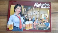 Budweiser Budvar Bier Brauerei Metall Belch Schild Deko Emblem 21 Berlin - Spandau Vorschau