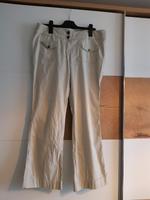 Zero Hose Business Büro beige gestreift dünn Sommer Gr. 44 Niedersachsen - Norden Vorschau