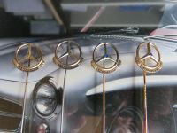 4 goldene Anstecknadeln Mercedes Benz Hessen - Groß-Gerau Vorschau