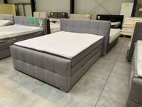 ⭐160x200 Boxspringbett mit 2x Bettkasten + Topper und TFK-Wendematratzen H2/H3 - auch in anderen Stoffen und Farben auf Lager ● D&D Möbel⭐ Dortmund - Innenstadt-West Vorschau