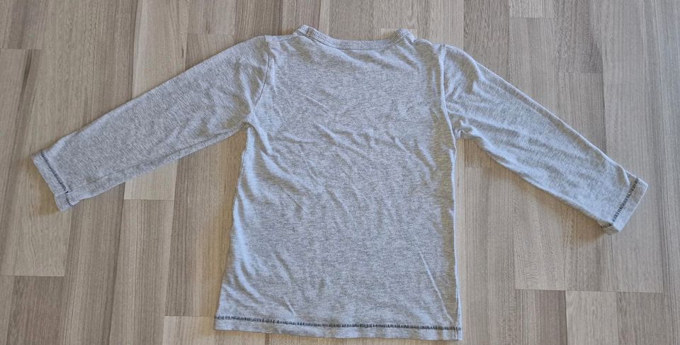 Graues Jungen Langarmshirt von Next Gr. 104 in Lüdenscheid