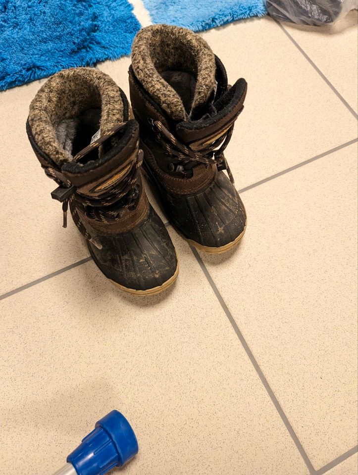 Soelden Meindl Schuhe komplett mit Lammfell innen Gr. 27 in Nersingen