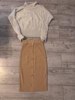 Rock & Pullover Set / Rollkragen - Gr. S Niedersachsen - Verden Vorschau