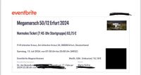 Megamarsch Ticket Erfurt Thüringen - Nesse-Apfelstädt Vorschau
