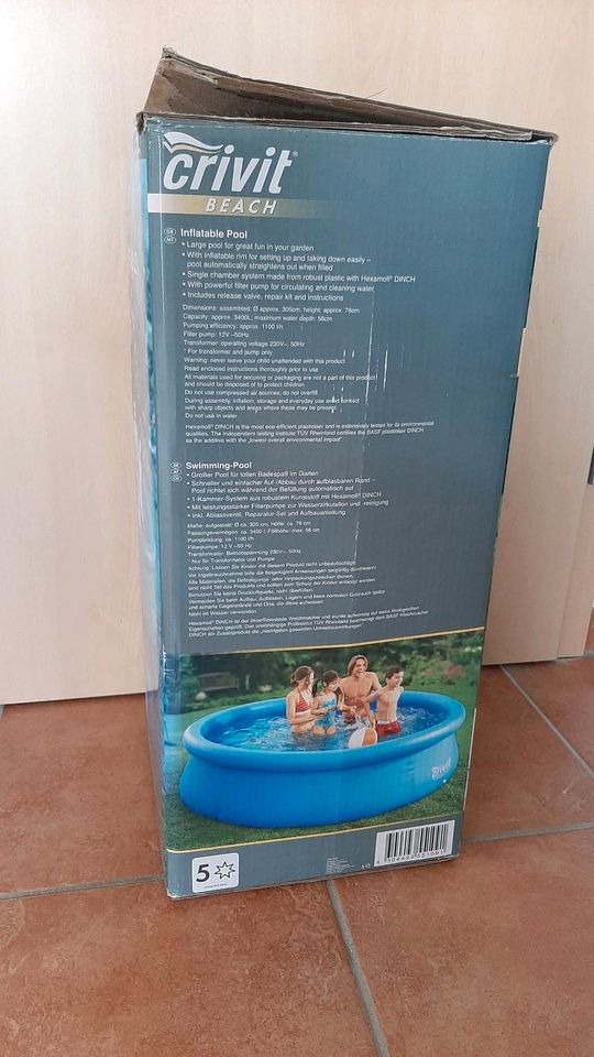 Crivit Swimming-Pool 305 cm in Heilbad Heiligenstadt