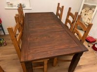 Holztisch mit 6 Stühlen Nordrhein-Westfalen - Moers Vorschau