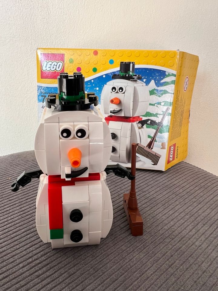 Lego Schneemann 40093 vollständig in OVP in Bedburg-Hau