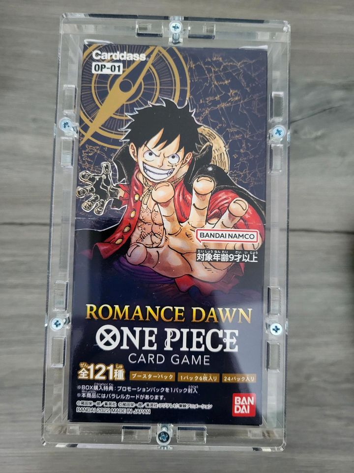One Piece OP01 Display Japanisch inkl. Acryl Case in Haan