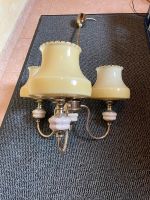 Antike Deckenlampe Hängelampe Vintage mit 3 Leuchten Sachsen - Schöpstal Vorschau