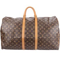 Louis Vuitton Canvas Monogram 80s USA Keepall 55 Reisetasche Sachsen-Anhalt - Halle Vorschau