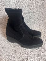 Schwarze Stiefel mit Nubuk Niedersachsen - Giesen Vorschau