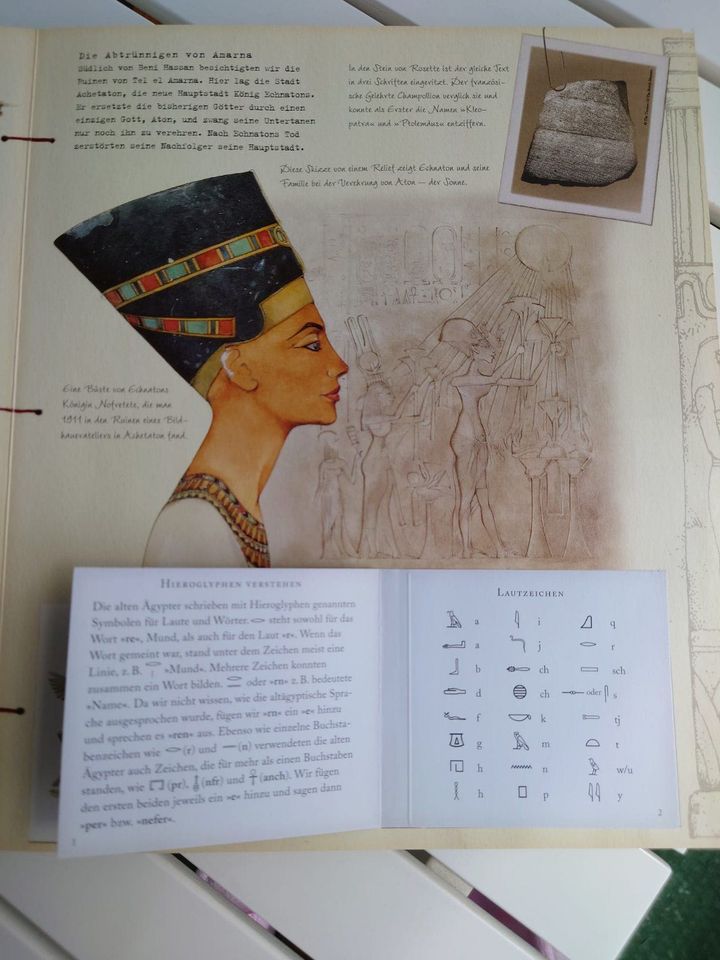 Expedition ins alte Ägypten - Buch mit Aufklappkarten - NEU! in München
