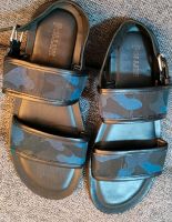 ❗❗ Pollini Sandalen Herren Camouflage blau schwarz Gr. 45❗❗ Nordrhein-Westfalen - Meerbusch Vorschau