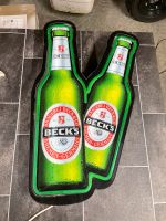 Becks Bier Leuchtreklame Reklame Neon 60x 40cm Werbung Sachsen - Auerbach (Vogtland) Vorschau