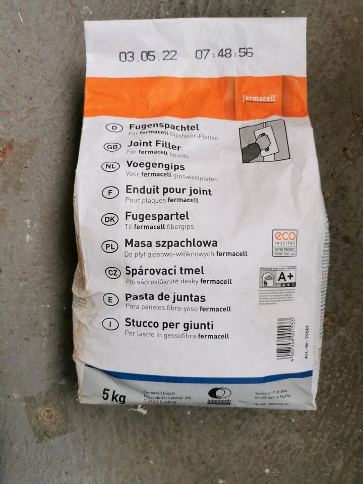 Fermacell Fugenspachtel Spachtelmasse 5kg Sack in Rheinland-Pfalz -  Rodenbach b. Altenkirchen, Westerwald | Heimwerken. Heimwerkerbedarf  gebraucht kaufen | eBay Kleinanzeigen ist jetzt Kleinanzeigen