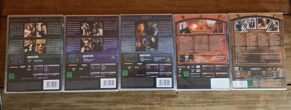 Stargate SG1 Serie DVD Richard Dean Anderson Vol. 8+9+11+43+44 in Zirchow