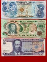 Philippine 2/5/100 Piso Banknoten ab 1973 Lübeck - St. Lorenz Nord Vorschau