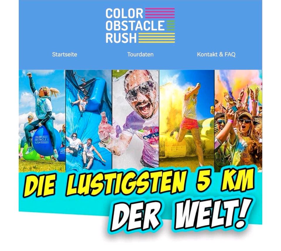 2 Ticket Color Rush Lauf - Leipzig 04.05.24 in Reinsdorf