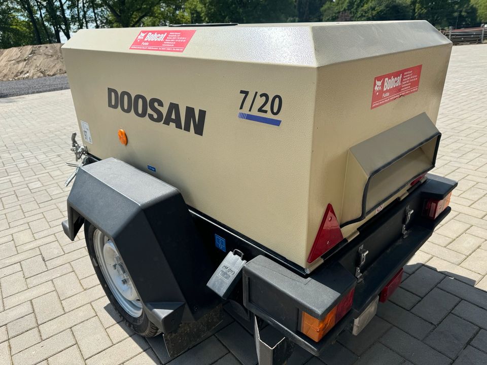 Kompressor Baustellenkompressor compressor Doosan in Scholen