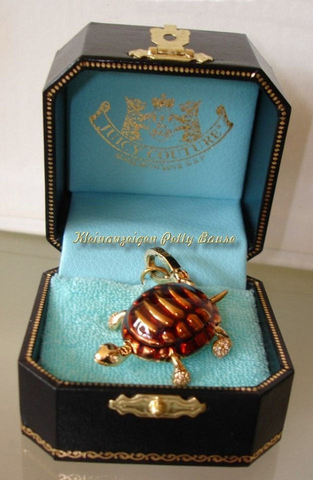 Juicy Couture Charm Anhänger Turtle Schildkröte NIB in Erftstadt