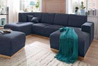 Wohnlandschaft Sofa Blau Struktur Sofort u-form xxl Neu █▀▀█ Hamburg-Mitte - Hamburg St. Pauli Vorschau