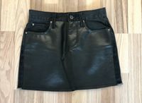 NEU Rock Pepe Jeans London XS 34  Leder Jeans schwarz Minirock Bayern - Mering Vorschau