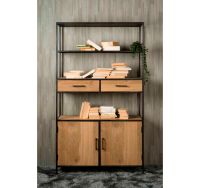 NEU - Highboard/wohnzimmerschrank/Bücherregal Luna aus Eiche Niedersachsen - Bad Bentheim Vorschau