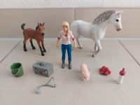 Schleich Tierärztin mit Stute und Fohlen Bochum - Bochum-Mitte Vorschau