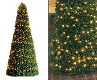 Weihnachtsbaum mit LED Beleuchtung Pyramide 240cm #KPDICone240LA Bayern - Jettenbach Vorschau