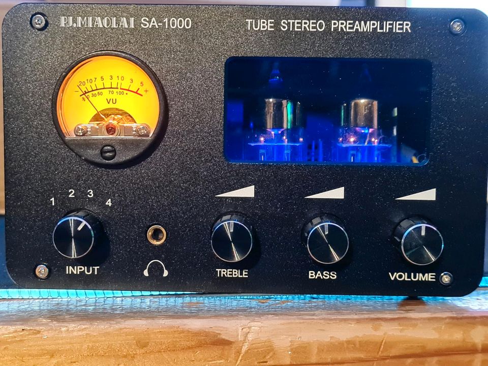 Röhren Vorverstärker PJ Miaolai SA-1000 Tube Stereo Preamplifier in Bruckmühl