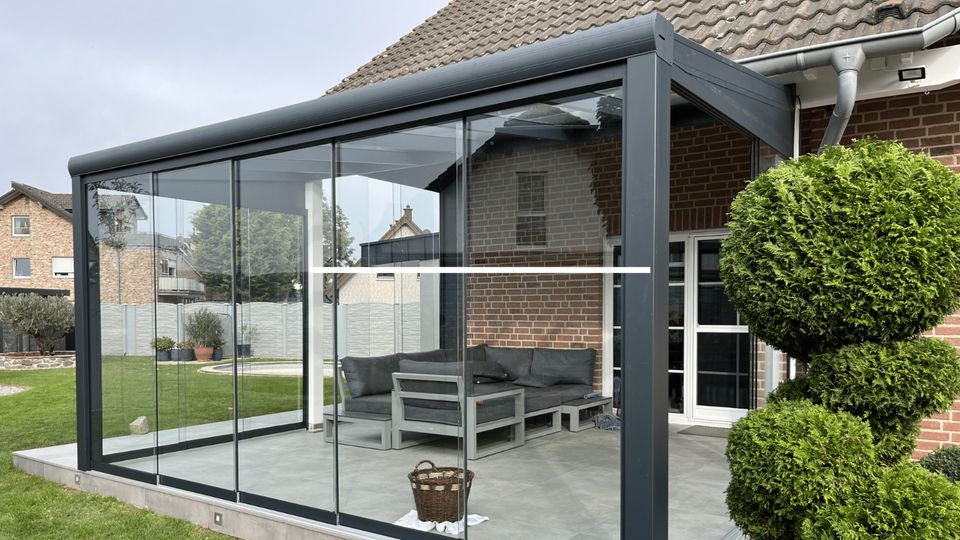 Wintergarten Montageaktion 50% Rabatt auf Montage ALU/GLAS/POLY in Düren