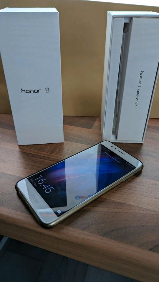 Huawei Honor 8 (FRD-L09) Dual SIM 4G 32GB 4GB RAM Weiss Weiß OVP in Hürth