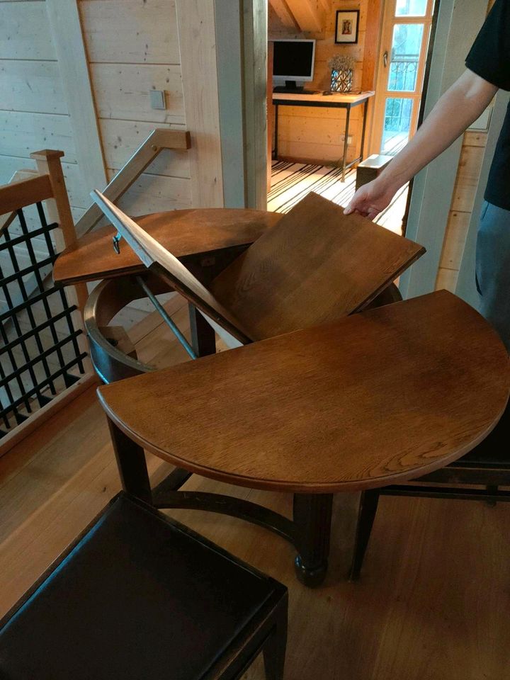 Tisch + 4x Stühle 1920er in Annahütte