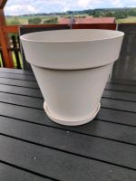 Blumentopf Elho Loft urban 40  + Loft Saucer 28 cm Creme weiß Rheinland-Pfalz - Dierdorf Vorschau