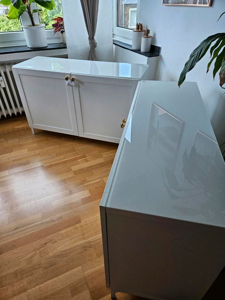 2x IKEA BESTÅ Besta Schrank Sideboard Kommode TV Bank Lowboard in Düsseldorf