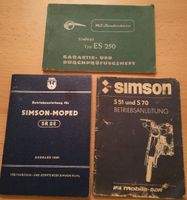 Simson SR2 S70 ES 250 Betriebsanleitung Anleitung Heft DDR IFA SR Sachsen - Göda Vorschau