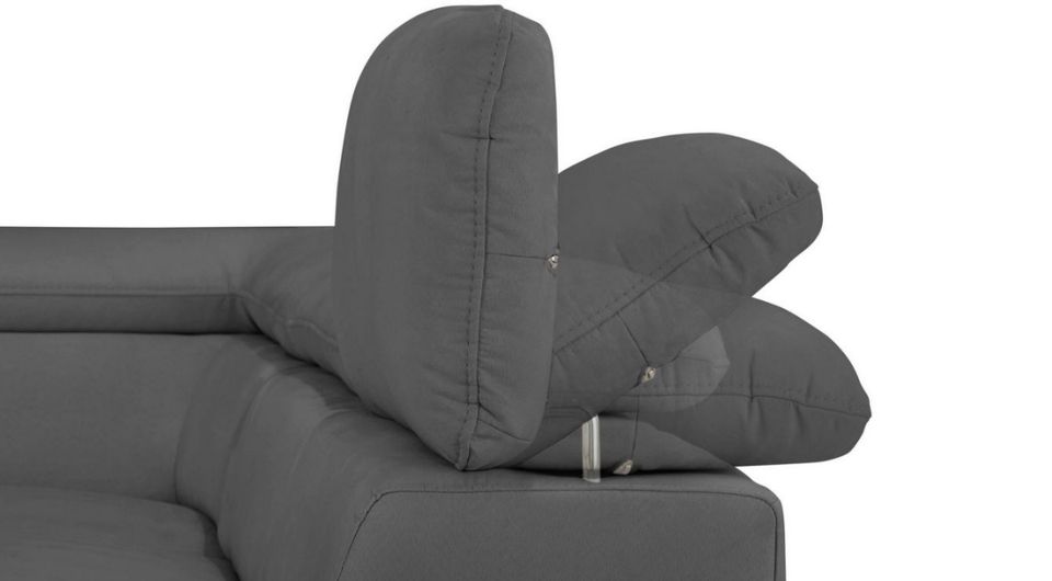 Ecksofa 272x226cm Grau Couch Luxus Microfaser in Köln