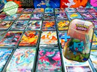 ✨️150 Pokémon + Tin Box | 2 VMAX/EX/V & 25 Holos, Rares | Pikachu Mewtu Evoli✅️ 100% Original Set | Pokémon-Karten Pokemon-Karten EX/VSTAR Ab 2 Glurak & Mew Legendäre Booster Sammel-Karten Geschenk✅️ Rheinland-Pfalz - Idar-Oberstein Vorschau