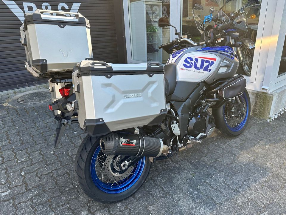 Suzuki DL1000XT V-Strom 1 Hd. Koffer Insp.+Reifen neu in Hanau