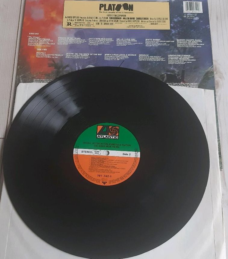 Platoon Film Musik Soundtrack LP Schallplatte Vinyl 1987 in Salzgitter