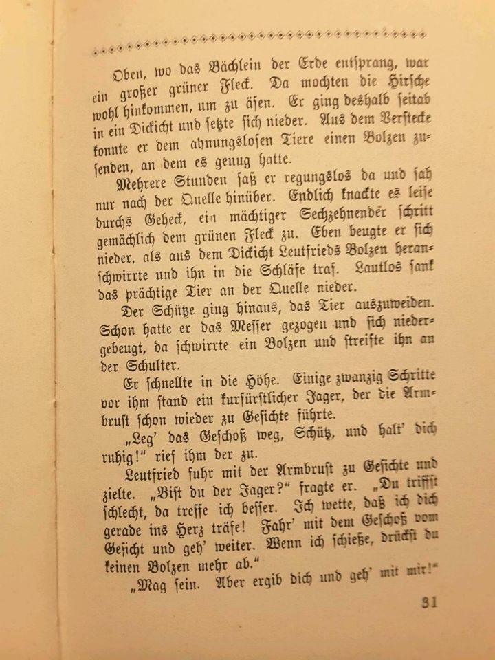 Der Königschütz Aus der Art geschlagen von Anton Schott 1897 ? in Nörten-Hardenberg