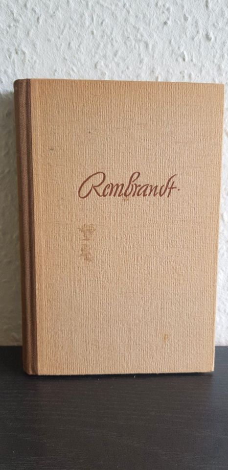 REMBRANDT * Theun de Vries * Roman * Henschelverlag Berlin 1956 in Dresden