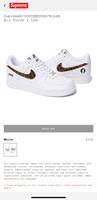 Supreme x goodenough Nike Air Force Baden-Württemberg - Walldürn Vorschau