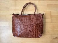 Leder Tasche Shopper cognac hellbraun München - Trudering-Riem Vorschau