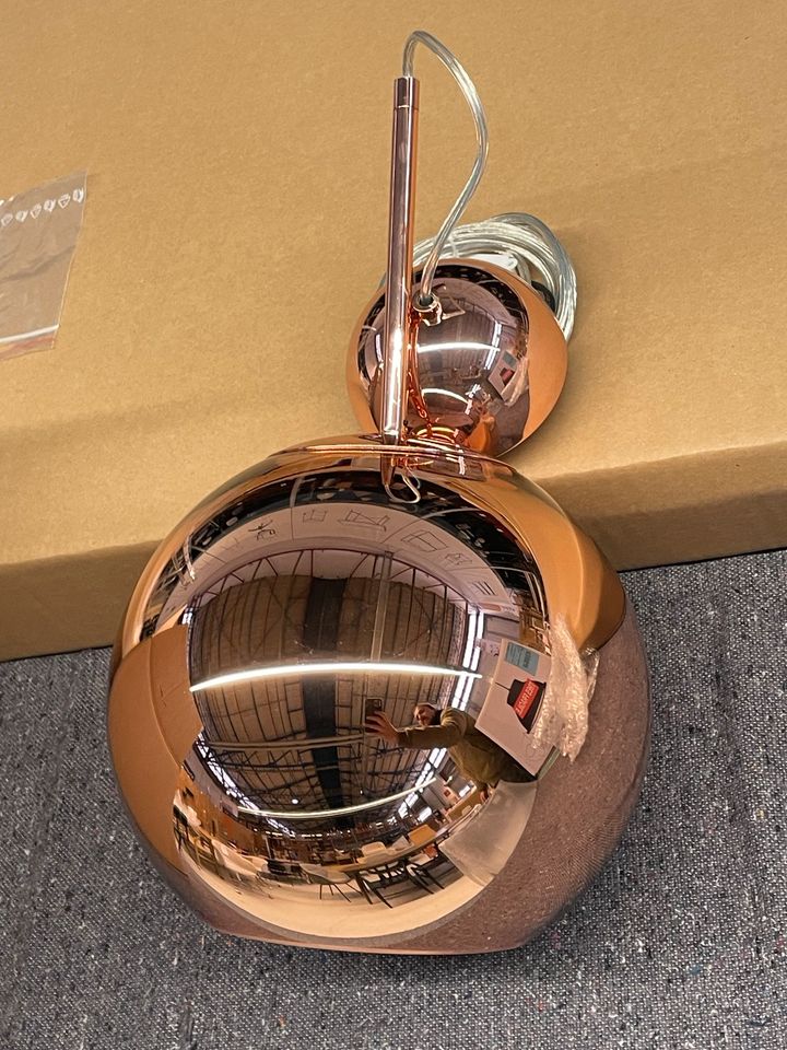 Tom Dixon Copper LED Pendelleuchte Ø 25cm in Aachen